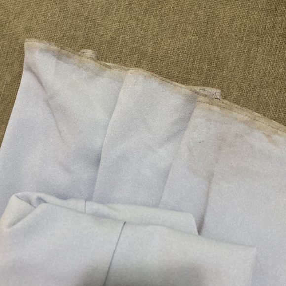 Cap sleeve blue dress - Picture 5 of 5